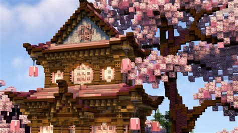 7 Meilleurs Designs De Maison De Cerisier Minecraft Pour Les Débutants