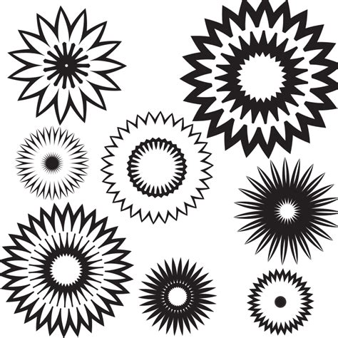 Geometric Shapes Silhouettes Openclipart