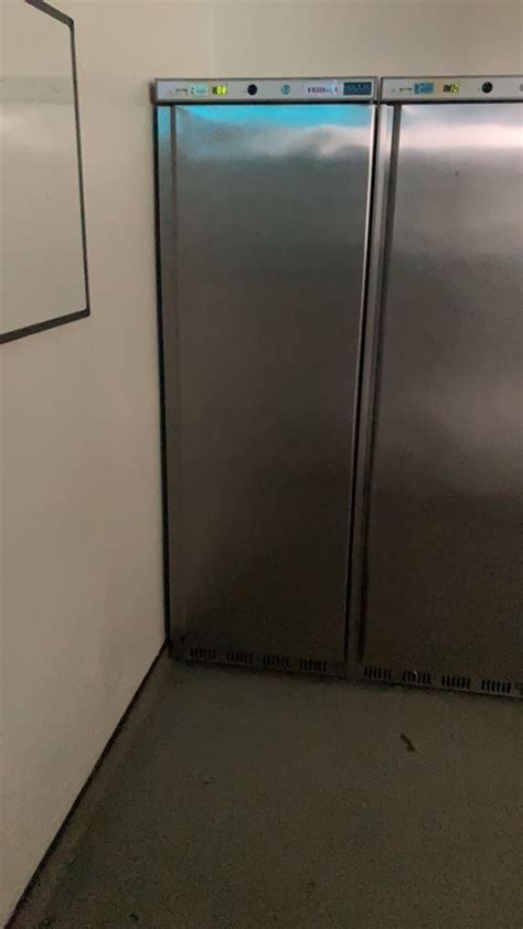 polar upright commercial fridge model cd082