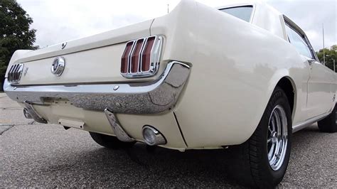 1965 Ford Mustang White Coupe For Sale At Coyoteclassics Com Youtube