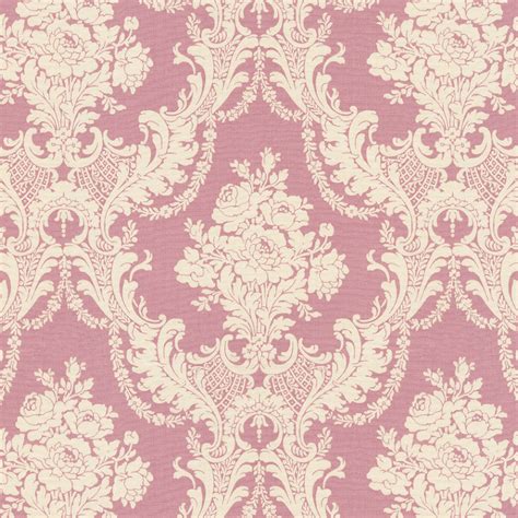 Beautiful woman in luxury fur coat. 45+ Pink and Gold Damask Wallpaper on WallpaperSafari