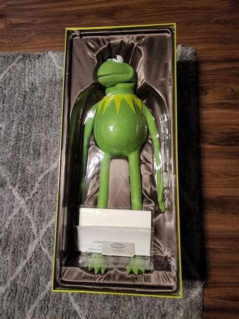 Master Replicas Kermit The Frog Photo Puppet Replica Muppets Limited