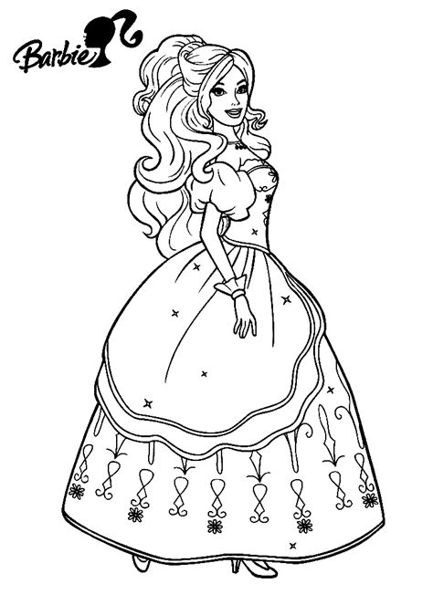 Barbie Princess Colouring Pages Mkezv Coloring Page My Xxx Hot Girl