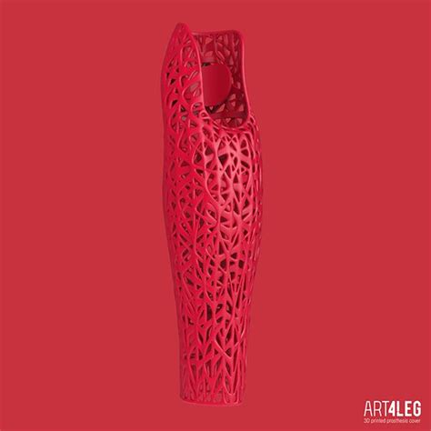 Nature Customized 3d Printed Prosthetic Leg Cover Designed By Tomas