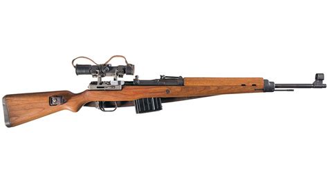 World War Ii German K 43 Duv Code Semi Automatic Sniper Rifle Rock Island Auction