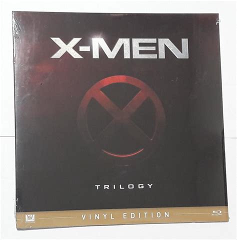 X Men Trilogy Vinyl Edition 3 Disc Set Blu Ray 2017