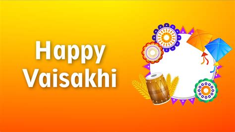 Happy Vaisakhi Animated Banner April 2021 Youtube
