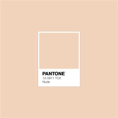 Nude Pantone Luxurydotcom Pantone Pantone Color Color Palette