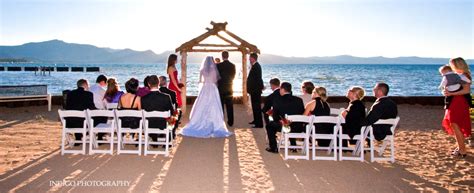 Lake erie beach, evans, new york, united states. Lake Tahoe Wedding Venue - Toes in the Sand - Lake Front ...