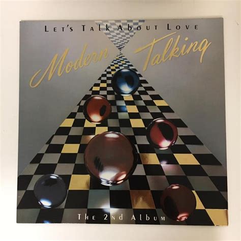 Lp Vinyl Modern Talking ‎ Lets Talk About Love The 2nd Album Top