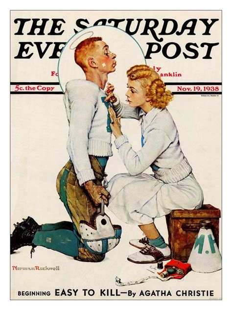 Saturday Evening Post Magazine Cover Norman Rockwell Art Print £799