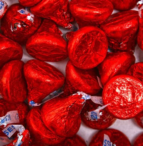 Red Hersheys Kisses Red Candy Red Hershey Kisses Red Colour Palette