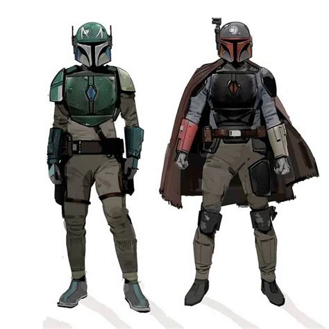 Mandalorian Covert Costume Concepts By The Shows Designer Brian