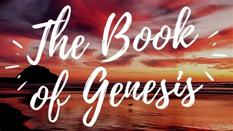 The Book Of Genesis Audio Bible Kjv Bible Youtube