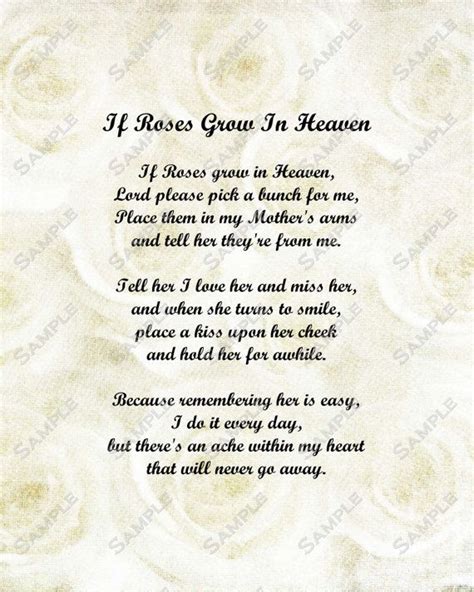 Memorial Service Funeral Poems For Mom From Daughter Rafa