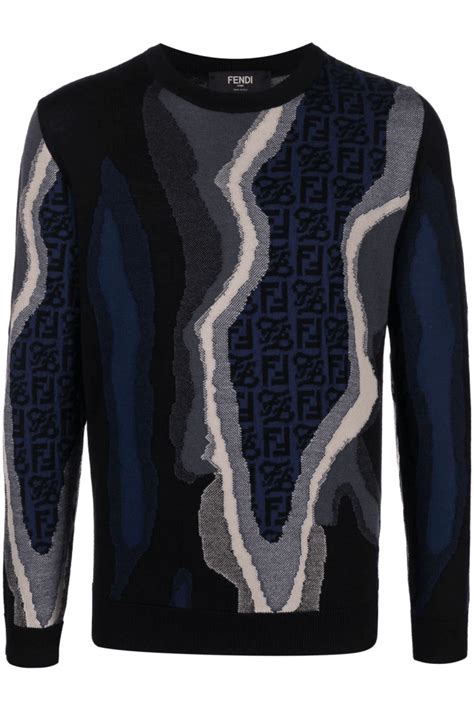 Fendi Woven Sweater Clothing From Circle Fashion Uk