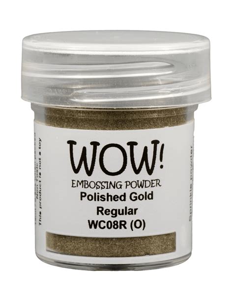 Wow Embossing Powder Polished Gold Wc08r