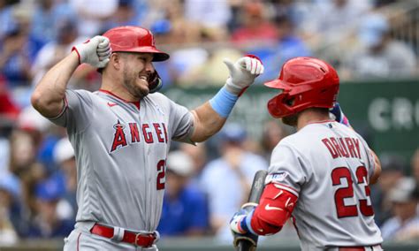 Ohtani Trout Homer To Lead Angels Past Royals 52 The Epoch Times