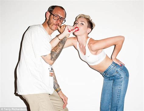 Miley Cyrus Smokes A Cigarette And Grabs Crotch In Edgy Terry