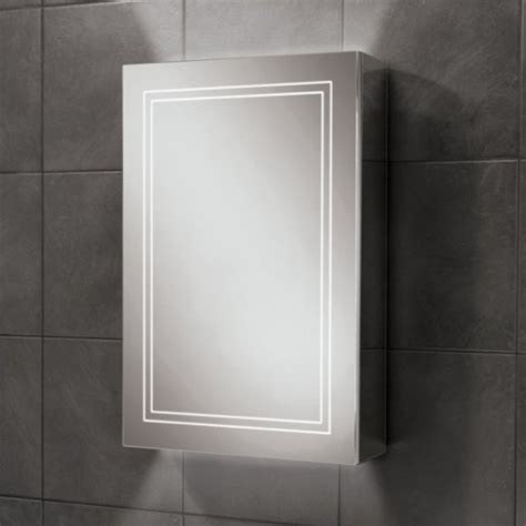 Hib Edge 500mm Led Mirror Cabinet Sanctuary Bathrooms