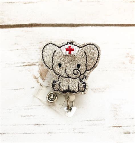 Elephant Badge Reel Nurse Badge Reel Nurse Gift Nurse | Etsy | Nurse badge reel, Nurse badge 