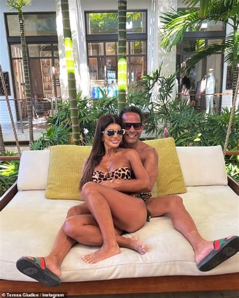 Teresa Giudice Cuddles Husband Luis Ruelas During Beach Vacation Trends Now