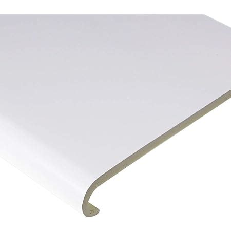 Mm White Upvc Bullnose Window Board Cill Cover M Long Mm Thick