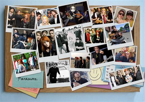 Paramore Pinboard Background By Stephbob On Deviantart