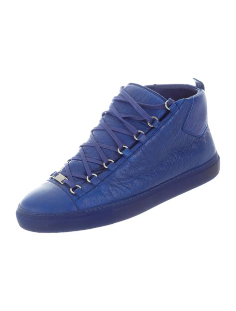 Tito mboweni holds many prestigious accolades and honorable positions from multiple institutions of higher education in south africa. Balenciaga Leather Arena Sneakers - Shoes - BAL53061 | The ...