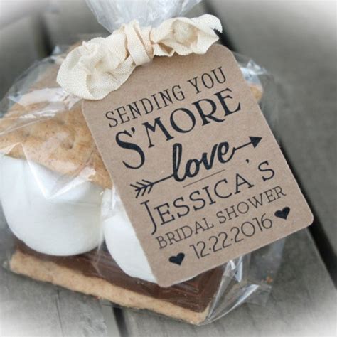 Bridal Shower Favor Smores Kit Or Tags Only Diy Kits Include Etsy