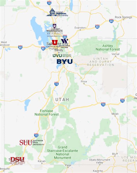Maps Mycollegeselection