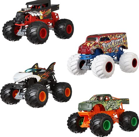 Hot Wheels Monster Trucks Vehicle All Beefed Up Amazon Co Uk Outlet