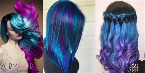 Top 15 Pink Teal And Blue Ombré Hair Extensions And Color Ideas 2021
