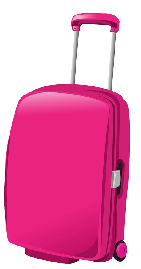 Download High Quality Suitcase Clipart Pink Transparent Png Images