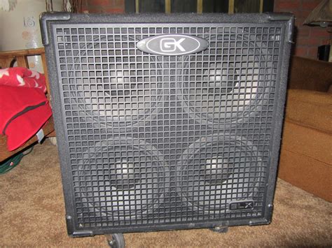 Gk 410blx Ii Black 4x10 Bass Cabinet Randr Vintage Reverb