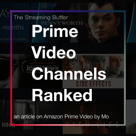 Ranking The Amazon Prime Video Channels Uk Streamr
