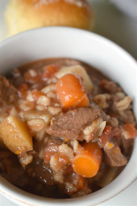 Pressure Cooker Beef And Barley Soup Who Needs A Cape