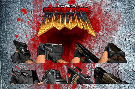 Brutal Doom V21 Gold Side View Weapon Sprites Addon Moddb