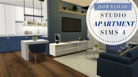 Studio Apartment At Dinha Gamer Sims 4 Updates