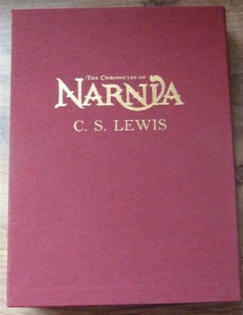 the complete chronicles of narnia t book in slipcase the chronicles of narnia first