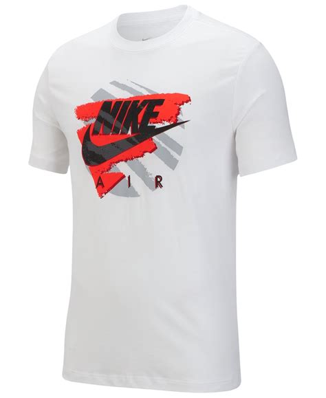 Nike Mens Graphic T Shirt Whitered Mens Graphic T Shirt Mens