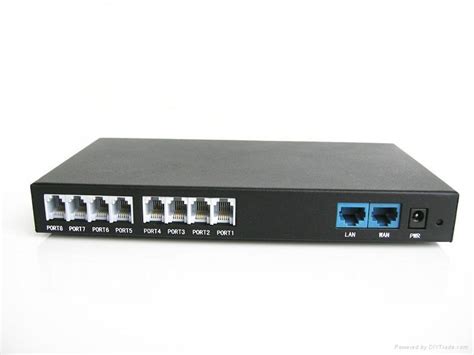 Ip08 Sip Iax2 Asterisk Pbx Ready Small Ip Pbx With Modules For 8 Fxo