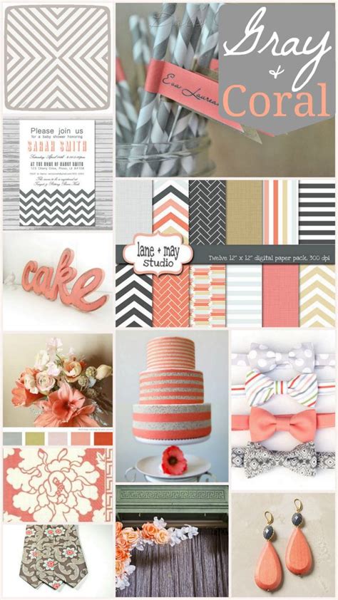 Color Inspiration Coral Color Decor Coral Decor Coral Party Decorations