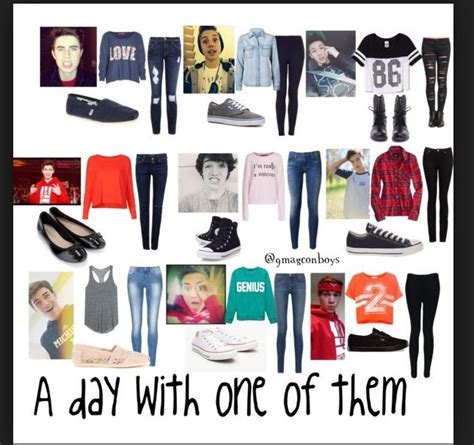 A Day With All Of Them Would Be Good Fandom Outfits Cute Outfits Magcon