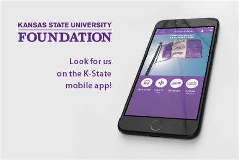 Ksu Foundation Is Part Of The K State Mobile App Making A Difference