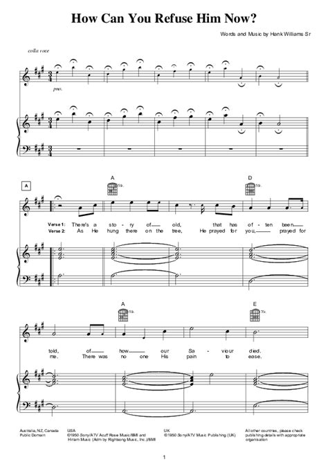 How Can You Refuse Him Now Sheet Music Pdf Hillsong Worship Praisecharts
