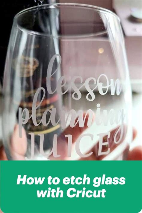 Use Your Cricut To Etch Glass And Create Your Own Custom Cricut