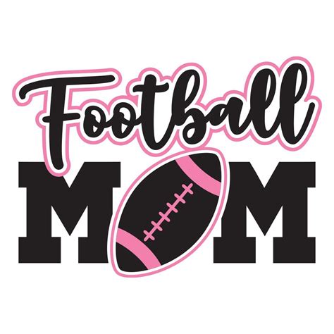 Football Mom Sports Svg Design