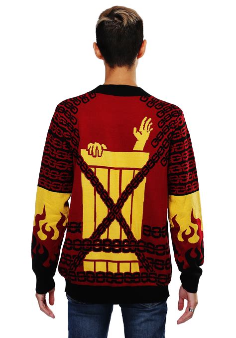 Krampus Ugly Christmas Sweater For Men