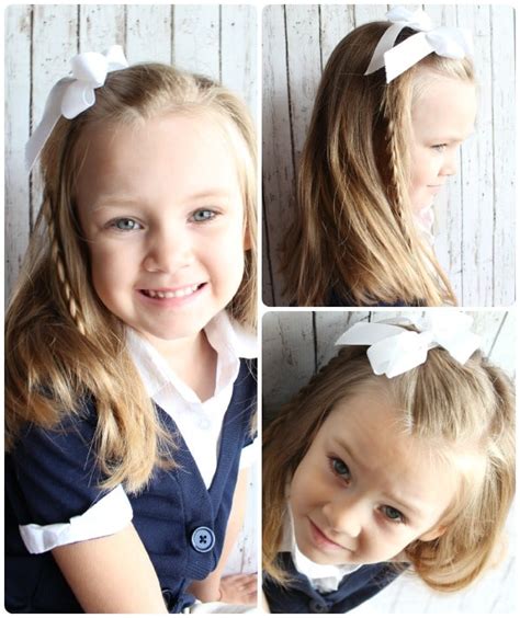 10 Easy Hairstyles For Girls Easy Little Girl Hairstyles Little Girl
